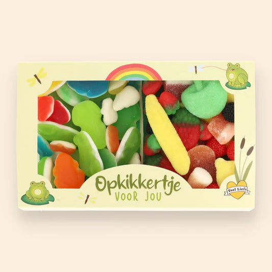 Cadeaupakketje Opkikkertje voor jou