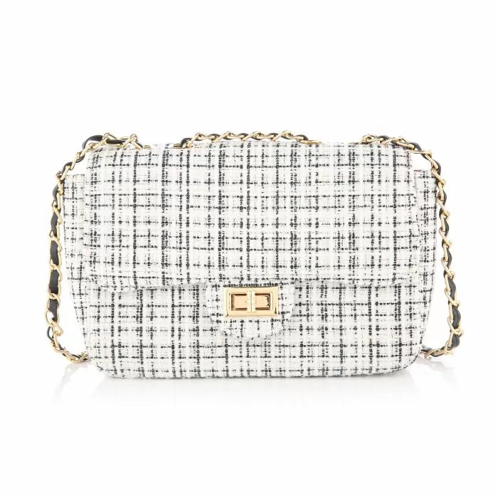 Luxe Crossbody White